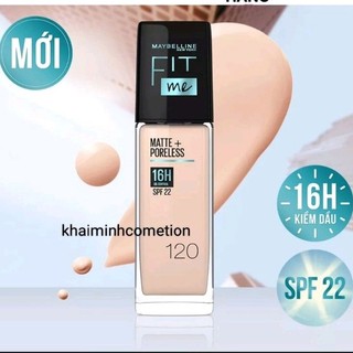 Kem nền maybelline fit me 30ml chính hãng - kem nền maybeline 30ml