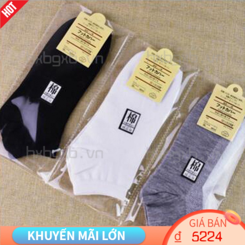 Tất Cotton Thể Thao Chống Trượt Cho Nam