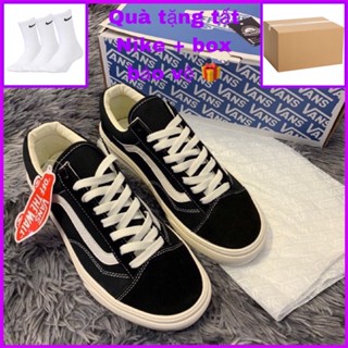 Giày Sneaker _Vans Vault Old Skool, Giày _Vans Đen Vạch Trắng Hàng Cao Cấp Full Size Nam Nữ