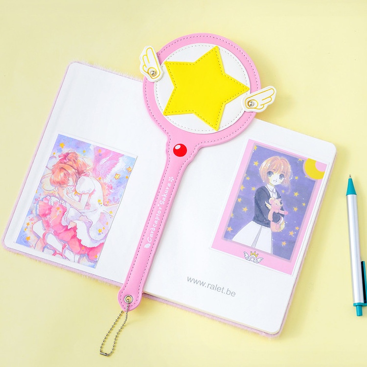 Thanh Toán Khi Nhận Hàng Đồ Chơi Gậy Thần Công Chúa Cardcaptor Sakura Cerberus Kawaii Hộp Đựng Thẻ Hộp Đựng Thẻ Xe Buýt Siêu Sao Màu Hồng Kèm Băng Đô Quà Tặng Đồ Chơi Anime