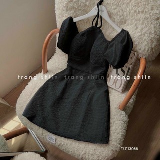 Đầm Cổ Yếm Tay Phồng (chỉ Xốp Loại 1)