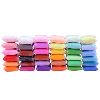 Đất sét Nhật đất sét tự khô 12 màu đất nặn tự khô tạo hình mỹ thuật air-dry clay