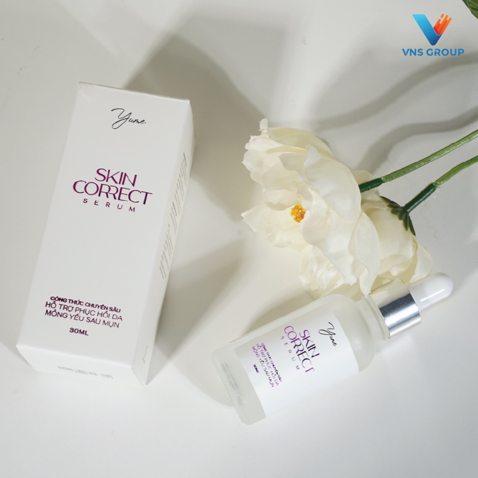 Tinh chất Skin Correct Serum VNS Group dưỡng ẩm và phục hồi da mỏng yếu 30ml