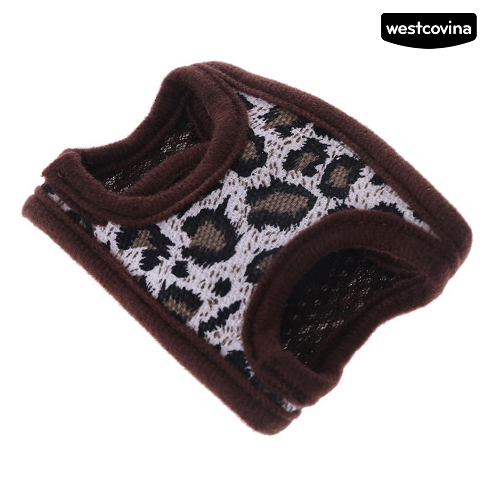 [COD]♘Áo Sát Nách Gắn Dây Dắt Thú Cưng Đi Dạo In Hình Bướm / Ngôi Sao