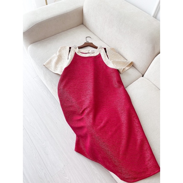 ĐẦM KHOÉT VAI MIX MÀU - BIMI