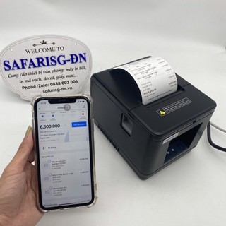 Máy In Hóa Đơn in bill Xprinter K80 cắt giấy tự động khổ 80mm.
