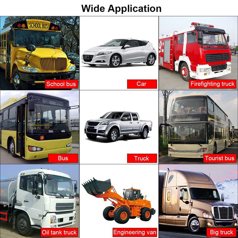 Màn Hình LCD 12V-24V 7 Inch TFT Màu HD Cho Xe Hơi Xe Tải CCTV