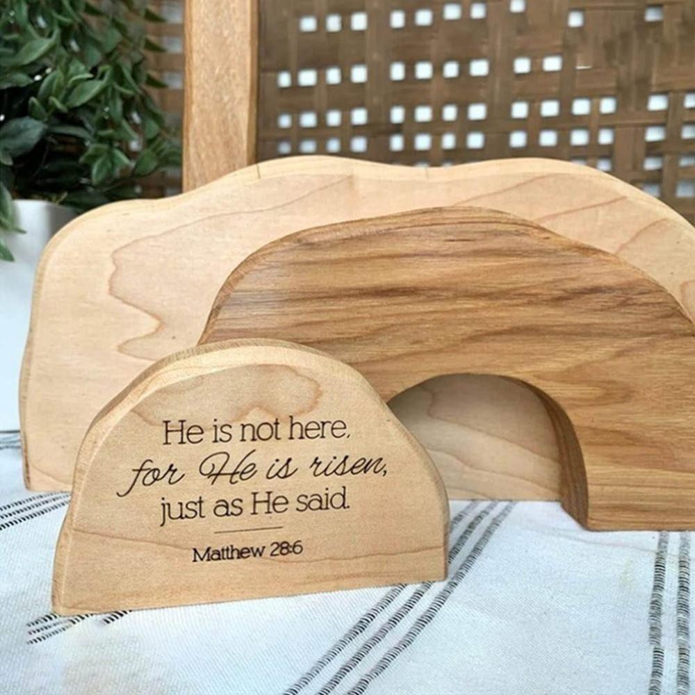 JANE Mô Hình Phong Cảnh Núi Phục Sinh Để Bàn Trang Trí
