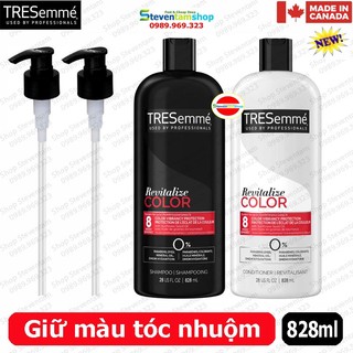 Dầu gội, xả TREsemme 1150 chống phai màu tóc nhuộm