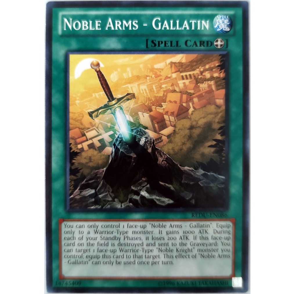 [Thẻ Yugioh] Noble Arms - Gallatin |EN| Common