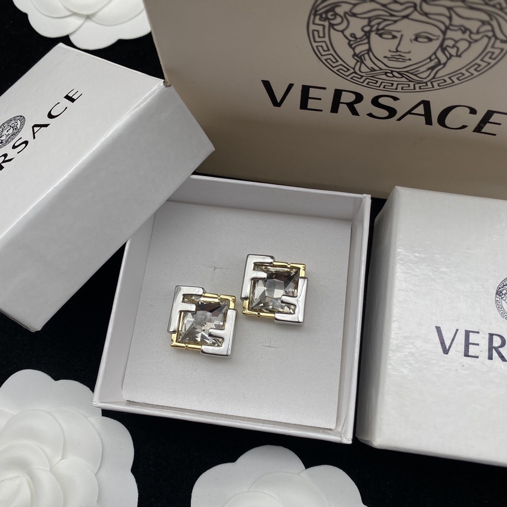 Vòng cổ / Vòng Tay VERSACE Bằng Thép Titan Thời Trang Cao Cấp Cho Nam Nữ