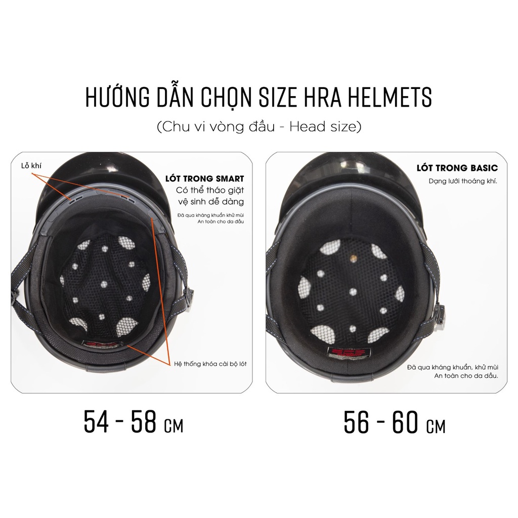 [COMBO KÈM KÍNH] MŨ BẢO HIỂM NỬA ĐẦU KÍNH PHI CÔNG HRA – XANH LÍNH (CAO CẤP)