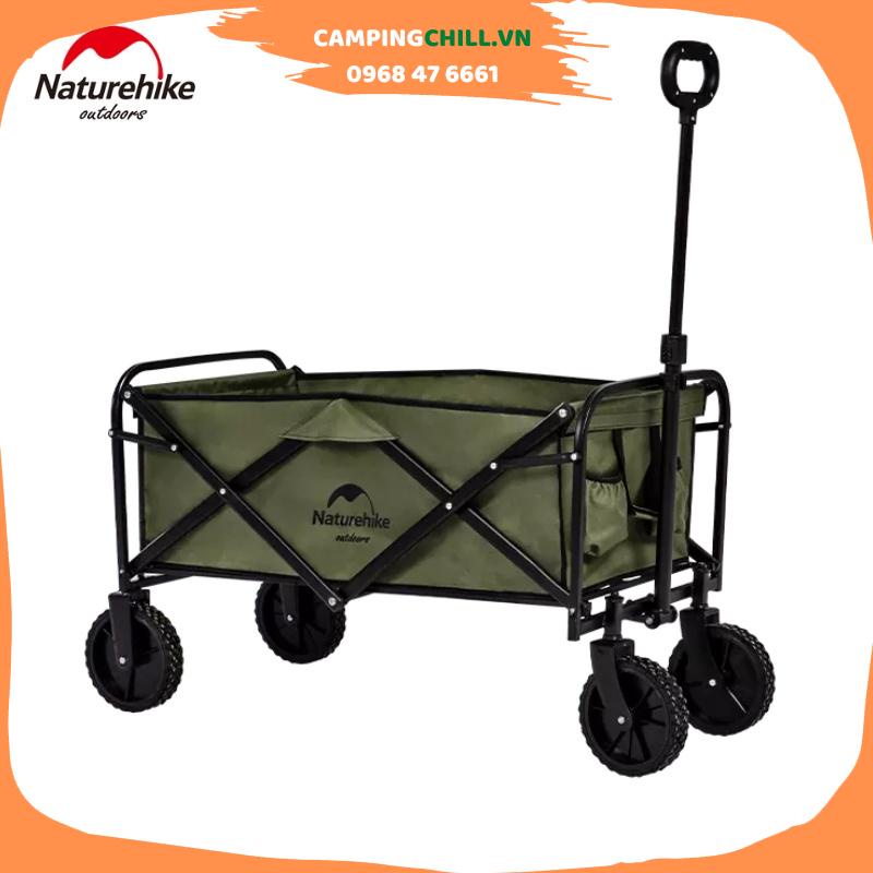 XE KÉO ĐỒ DÃ NGOẠI NATUREHIKE 90L NH19PJ001, MẶT NHÔM NH20PJ008