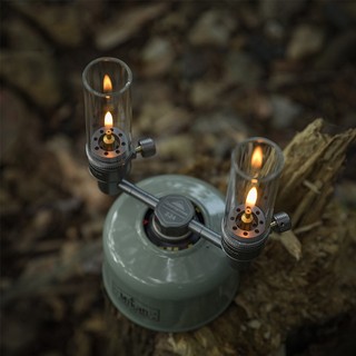 Đèn ga Campingmoon T-1D Camping Lantern, Aluminium Glass Candle