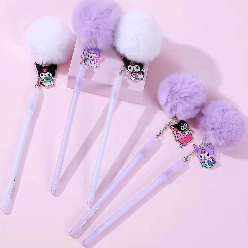 Sanrio Bút Mực Gel Mymelody Kuromi Cinnamoroll Pochacco Dễ Thương Dùng Trong Trường Học / Văn Phòng