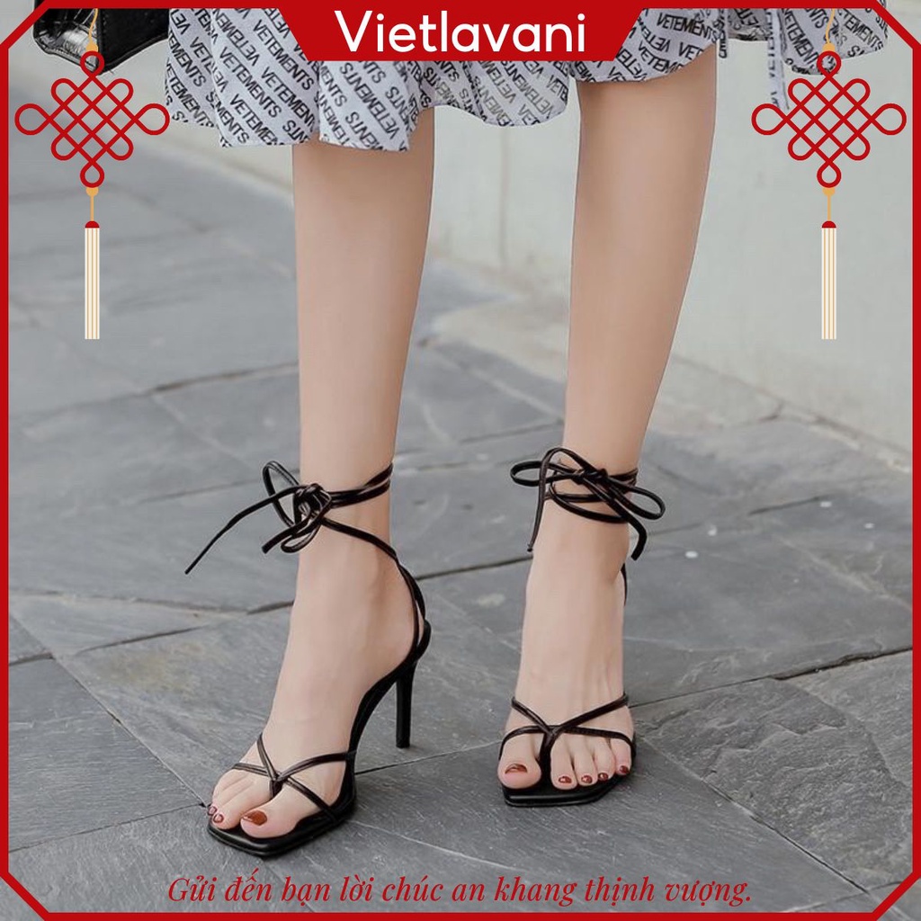 Guốc thời trang dây cột phá cách mã XKS18