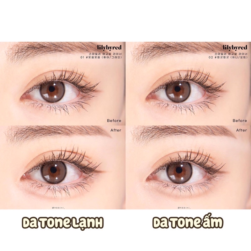 Bút kẻ bọng mắt Lilybyred Smiley Aegyosal Eyeliner