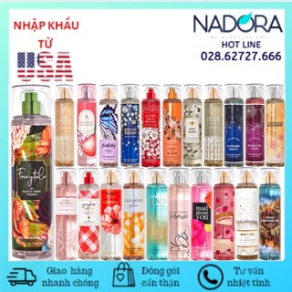 [Đủ Mùi 3] Xịt Thơm Toàn Thân Bath & Body Works Body Mist- 236ml