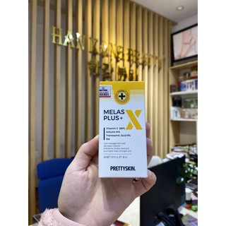 Tinh chất dưỡng trắng mờ thâm nám Prettyskin Melas X Plus 30ml