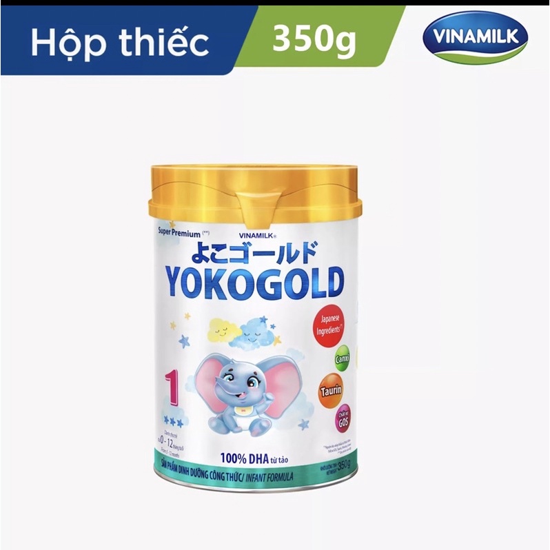 Date 2025 Sữa bột Vinamilk Yoko Gold 350g