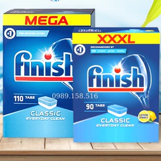 Viên rửa bát Finish Classic 110 viên - Nhập khẩu Chính hãng