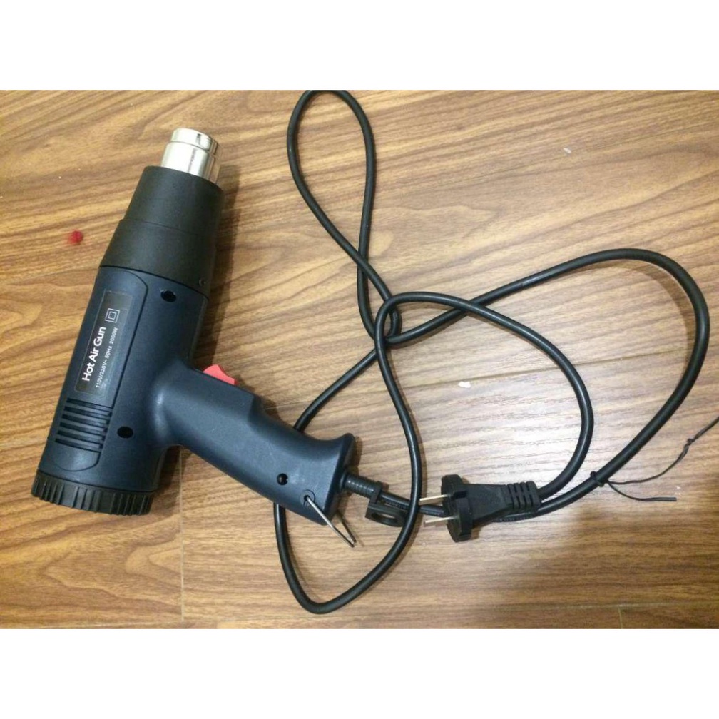 Máy khò nhiệt, thổi hơi nóng mini cầm tay HOT AIR GUN 2000w