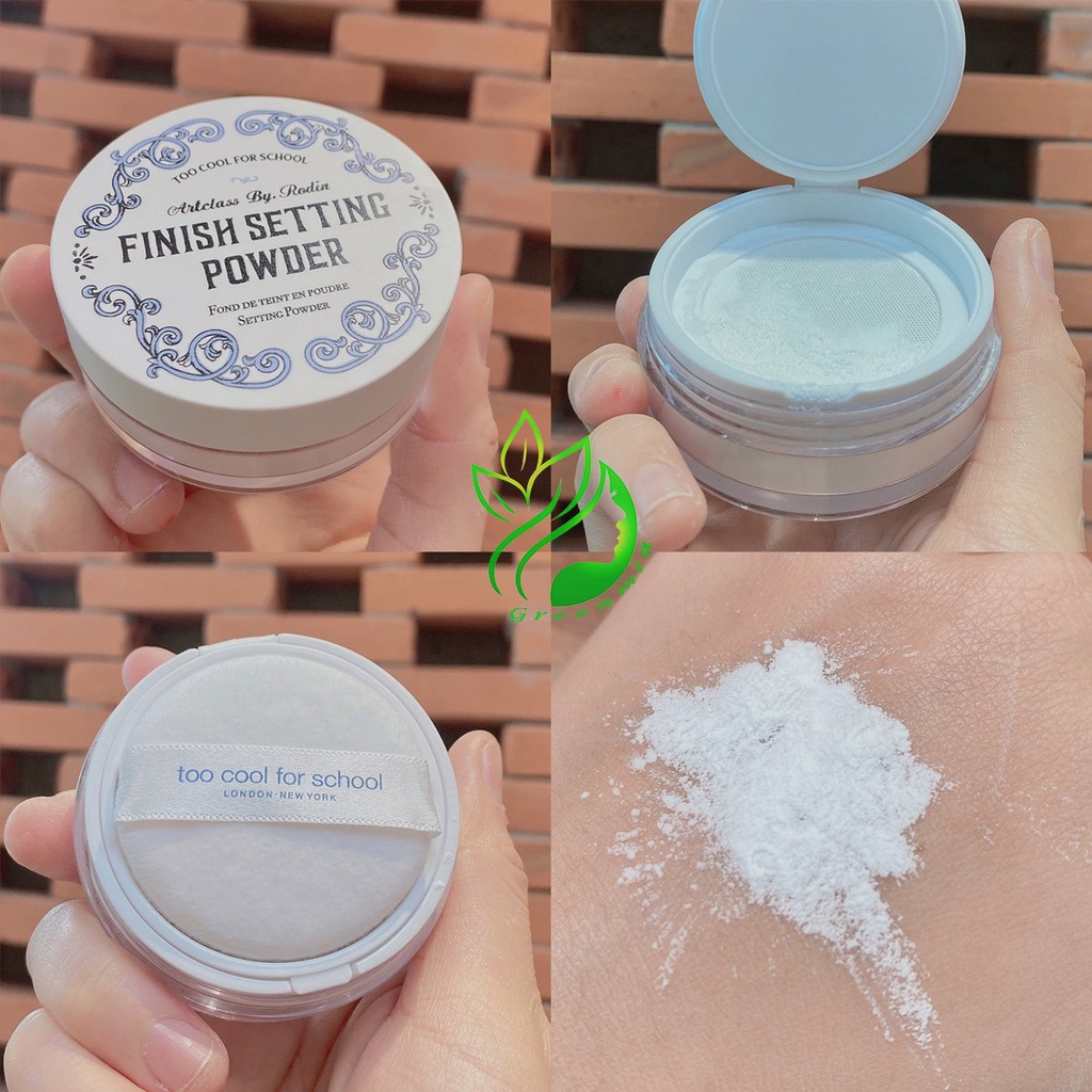 Phấn Phủ TOO COOL FOR SCHOOL Artclass By Rodin Finish Setting Powder Bột 10g