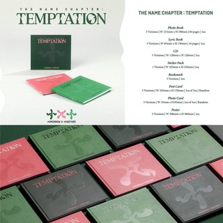 [Synnara POB] TXT - 5th Mini Album [THE NAME CHAPTER : TEMPTATION]