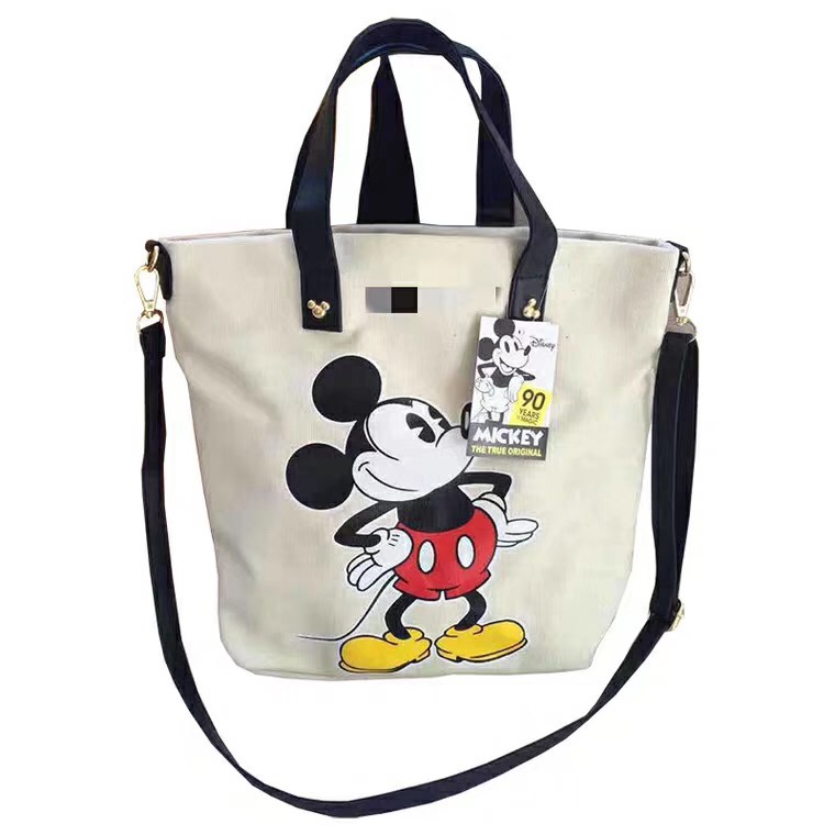 Phụ Kiện Cho Máy Hút Bụi Tiện Dụng Và Bền221206 Túi Đeo Vai Vải Canvas Ba Màu Đen / Đỏ Họa Tiết Chuột Mickey Hoạt Hình Chất Lượng Cao Phong Cách Thể Thao Hàng Mới 2022