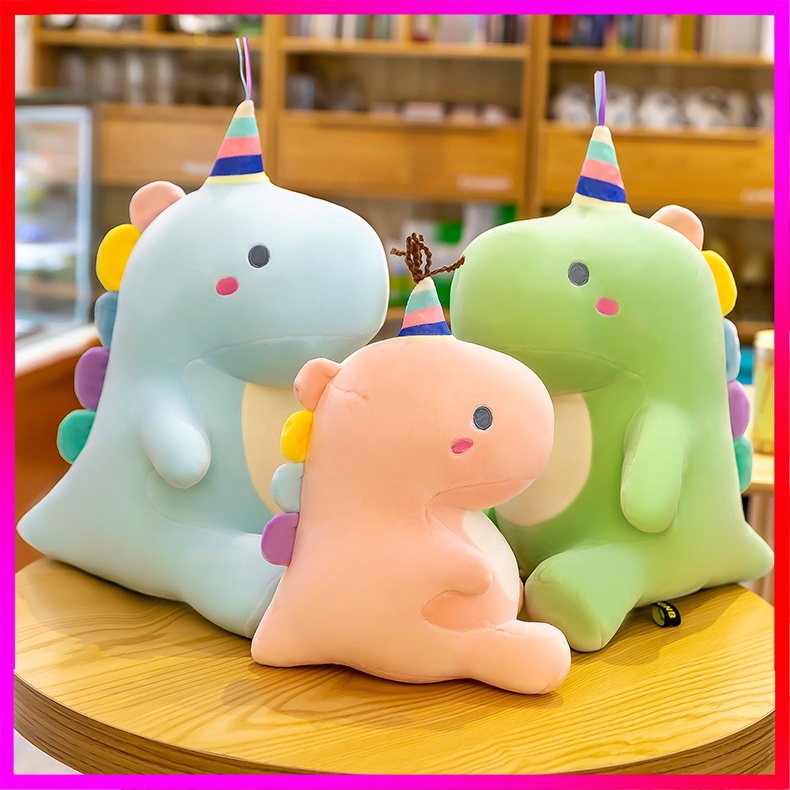 💖30CM💖Cô gái búp bê gối ngủ đồ chơi khủng long siêu dễ thương dành cho ngày lễ tình nhân của TikTok