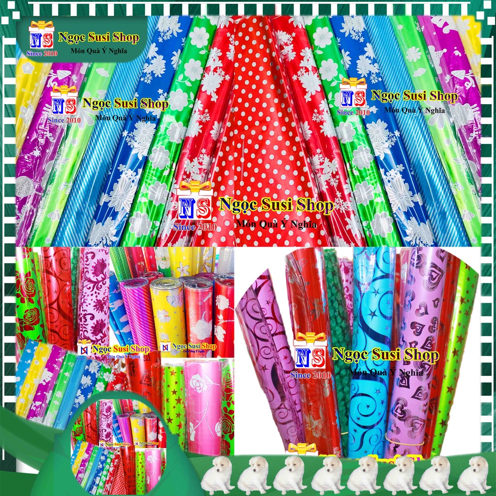 GIẤY GÓI QUÀ KIẾNG SIZE LỚN 70x100cm LOẠI DÀY CAO CẤP ĐẸP - GIẤY GÓI QUÀ 70X100CM