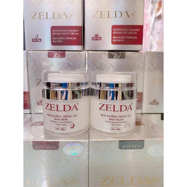 KEM DƯỠNG TRẮNG DA_MỜ THÂM NAM_CHỐNG LÃO HÓA ZELDA
