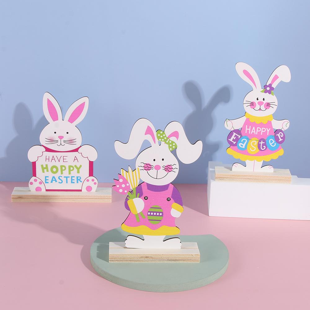 Thỏ Phục Sinh Tự Nhiên Dễ Thương Dùng Để Trang Trí