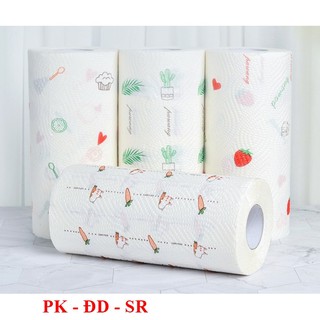 Cuộn khăn giấy thấm dầu hình củ quả - siêu rẻ