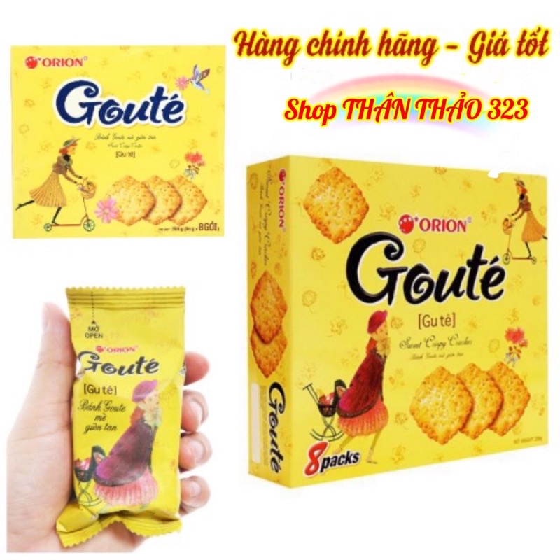 Bánh Quy Mè Goute Giò Tan / Goute Hạt Thơm Béo