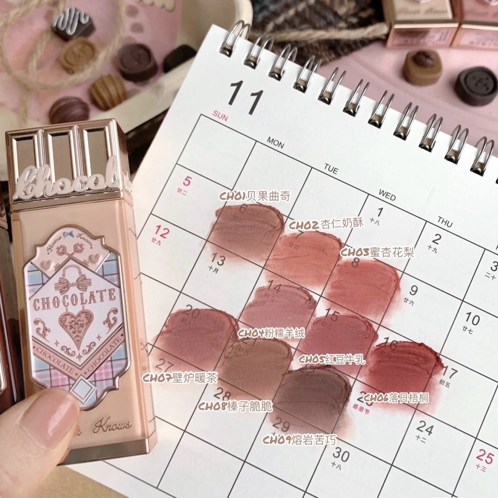 FLOWER KNOWS Son Môi KNOWS Hình Đám Mây Và Hoa Xinh Xắn