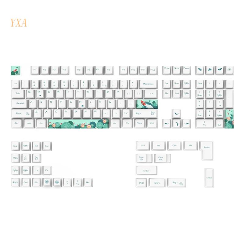 Set 130 Nút Bàn Phím Bằng Nhựa PBT Cho Bàn Phím Chơi Game Cherry Profile
