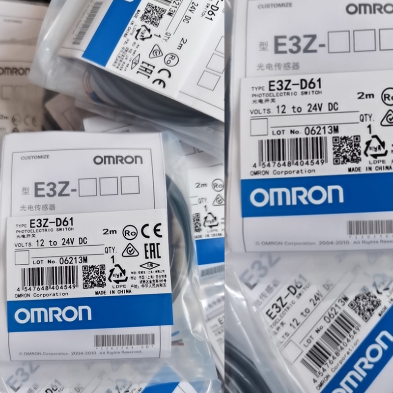 Công tắc quang điện Omron E3Z-D62 E3Z-R61 E3ZG-D61 E3Z-LS61 E3Z-T61 81 Một