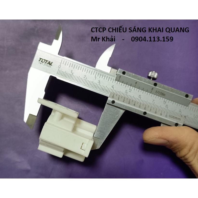 Đui đèn 4 chân 2G7 cho bóng chữ U Dulux S/E hoặc HNS S/E 7W, 9W, 11W