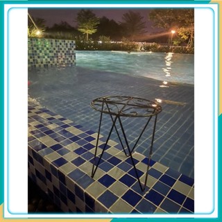 [SAIGON GARDEN] Chân kê chậu hoa, đôn chậu cây dáng chữ V sắt sơn tĩnh điện