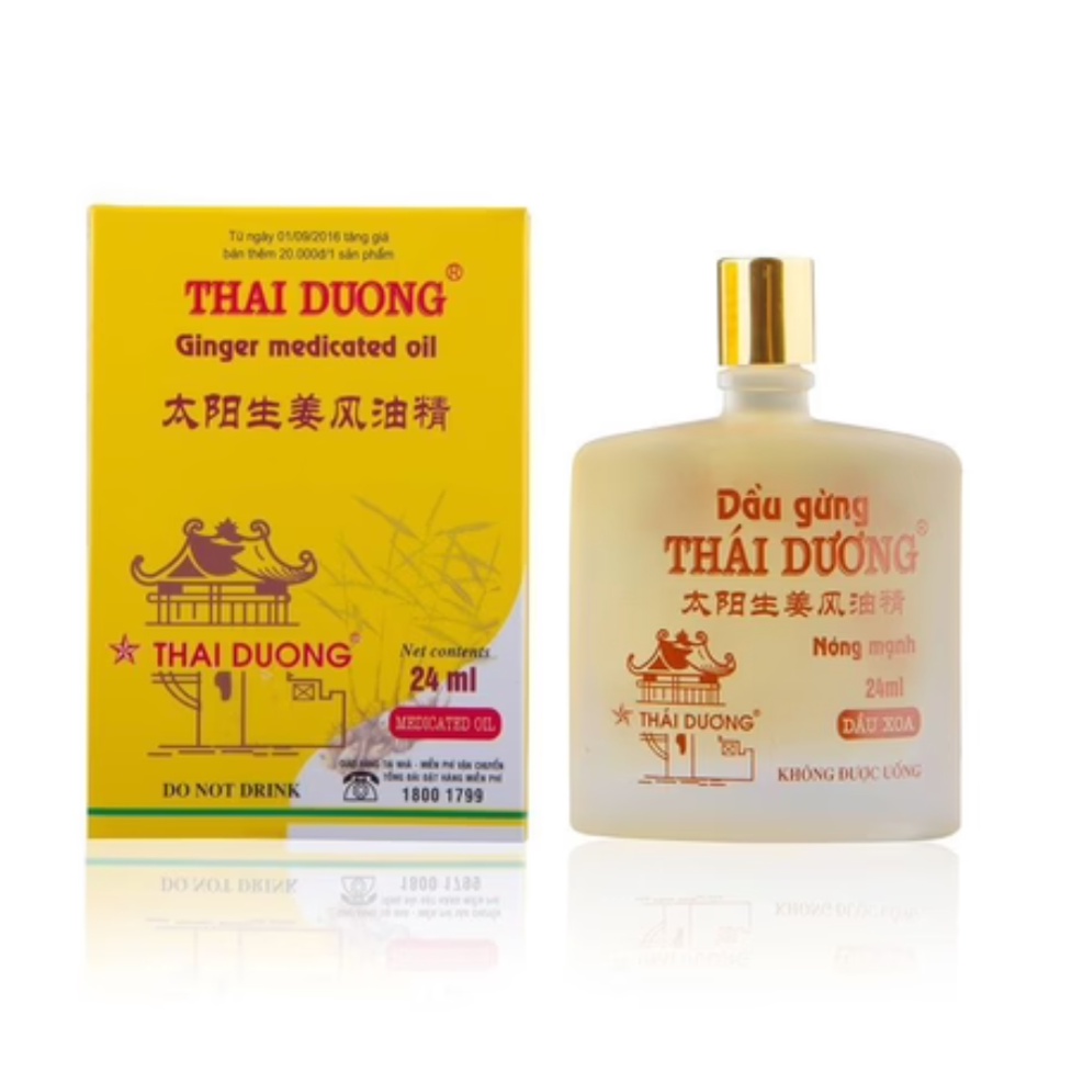 Dầu Gió Gừng Thái Dương