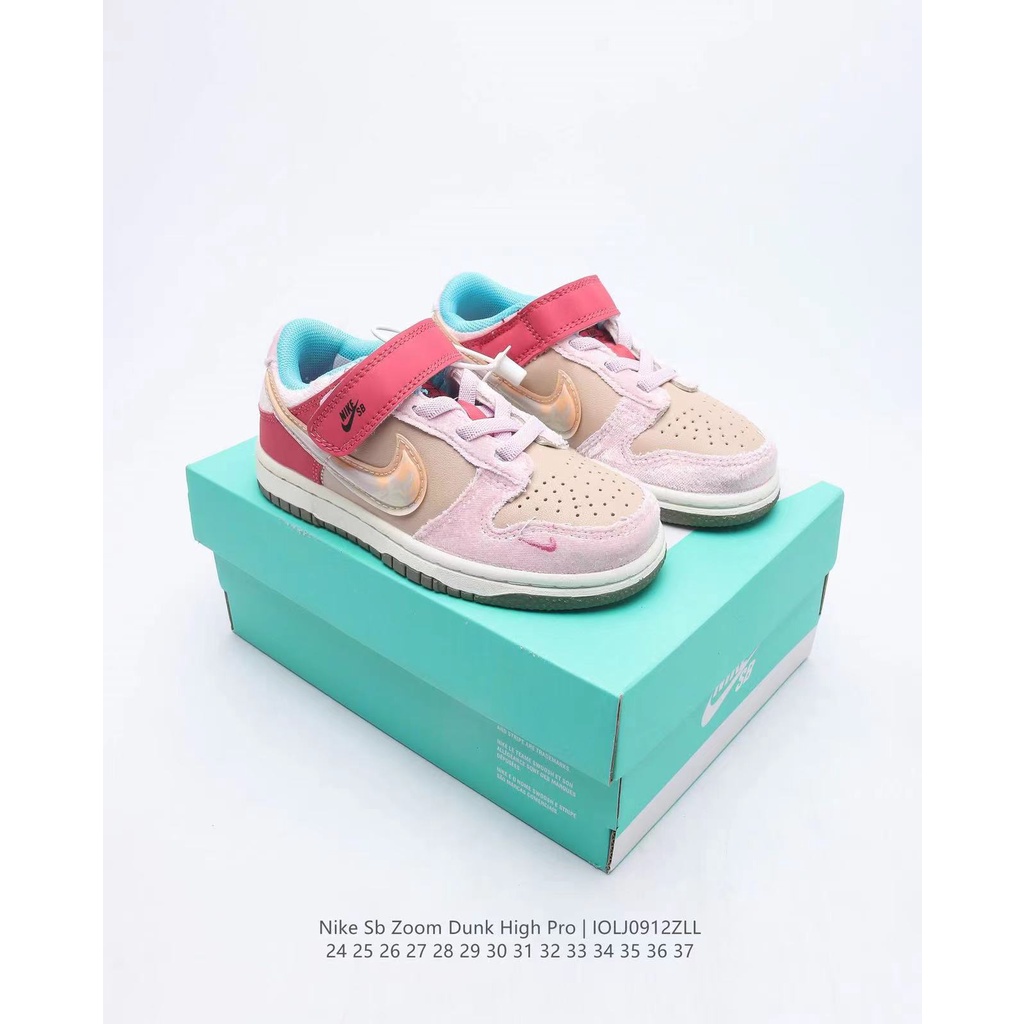 Giày Sneaker 288-Nike SB Khóa Dán Thời Trang Cho Bé