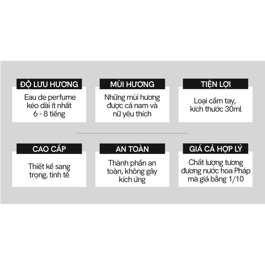 Nước Hoa Nam Color Man 30ml - 01 For Him