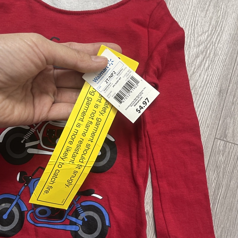 XD- Bộ ngủ  moto size 2y-5y