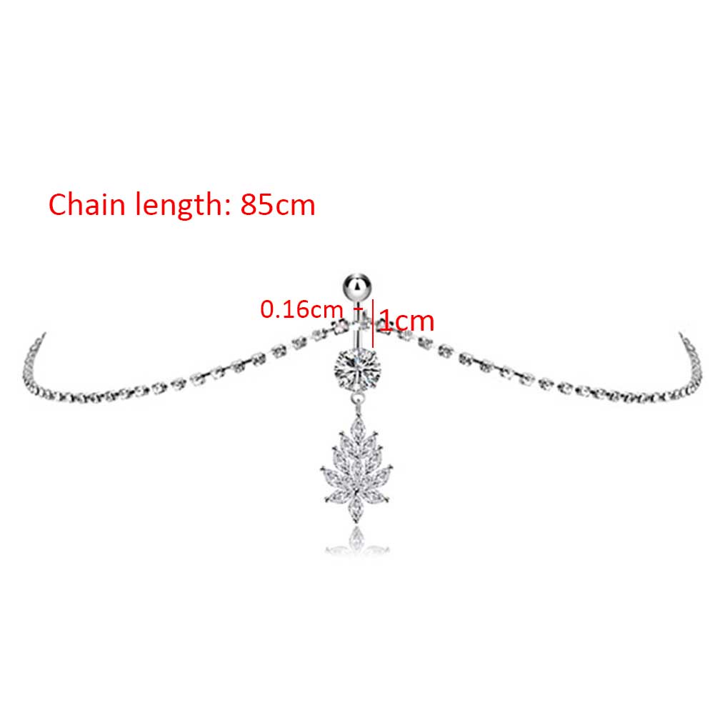 Khuyên Rốn Bằng Thép Không Gỉ Màu Sắc Thời Trang
