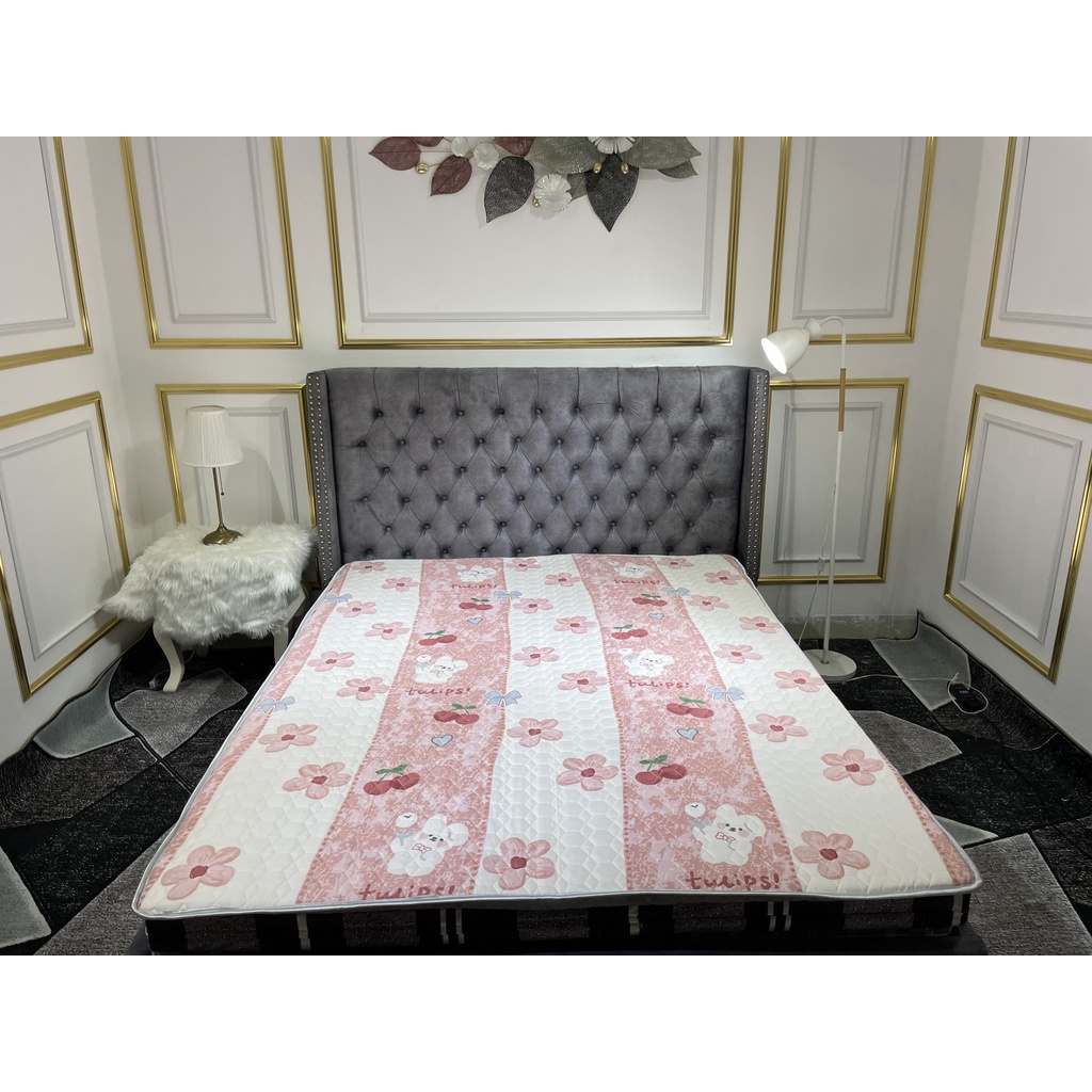 Thảm (đệm topper) thảo dược chống côn trùng,muỗi và giảm đau lưng cho người già trẻ nhỏ- hàng loại 1