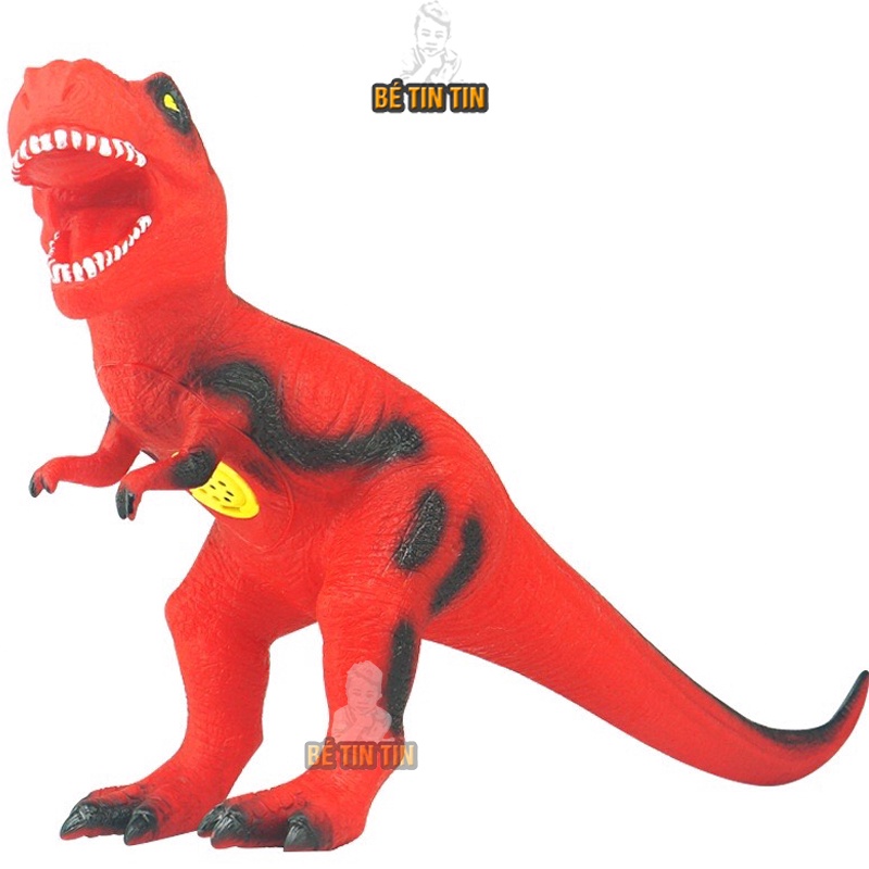 Đồ chơi khủng long mô hình cao su có nhạc cho bé - Đồ Chơi TinTin