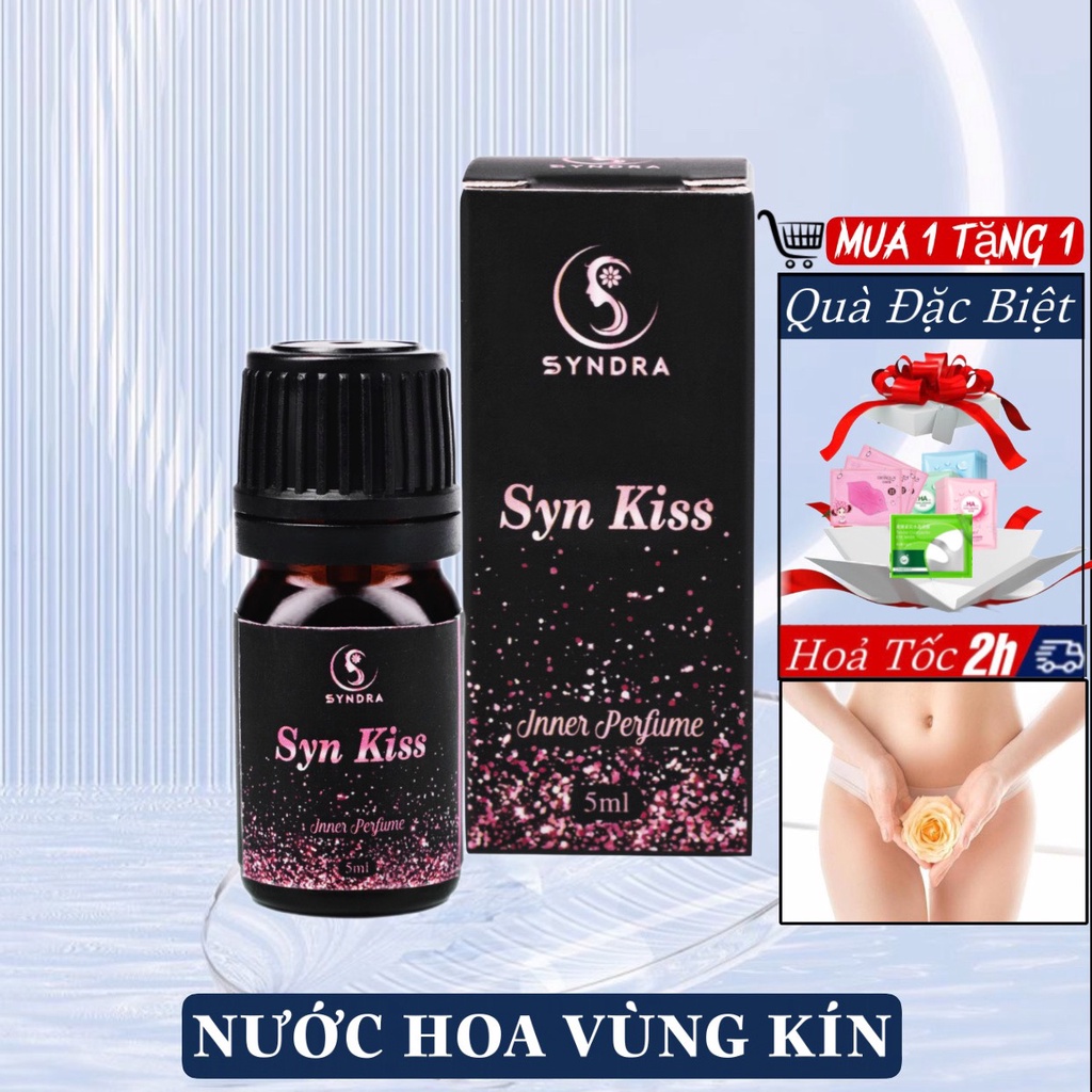 Nước hoa vùng kín nữ chính hãng Synkiss lưu hương 48h thơm lâu nước hoa cô bé bikini