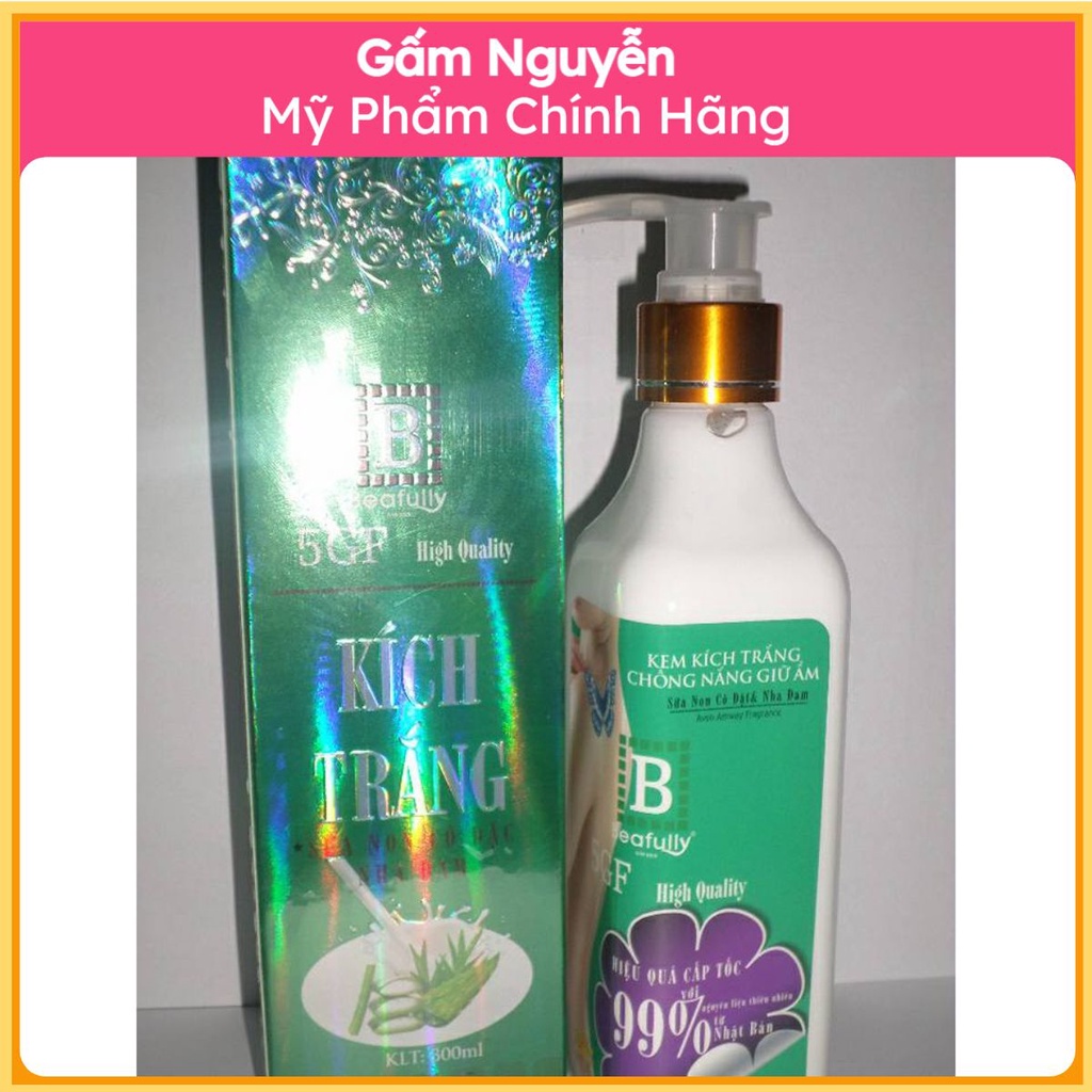 Kem kích trắng body  5GF