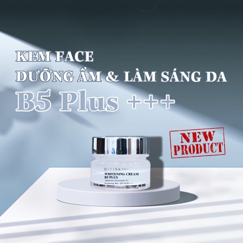 KEM FACE DƯỠNG TRẮNG DA B5 PLUS DITISKIN